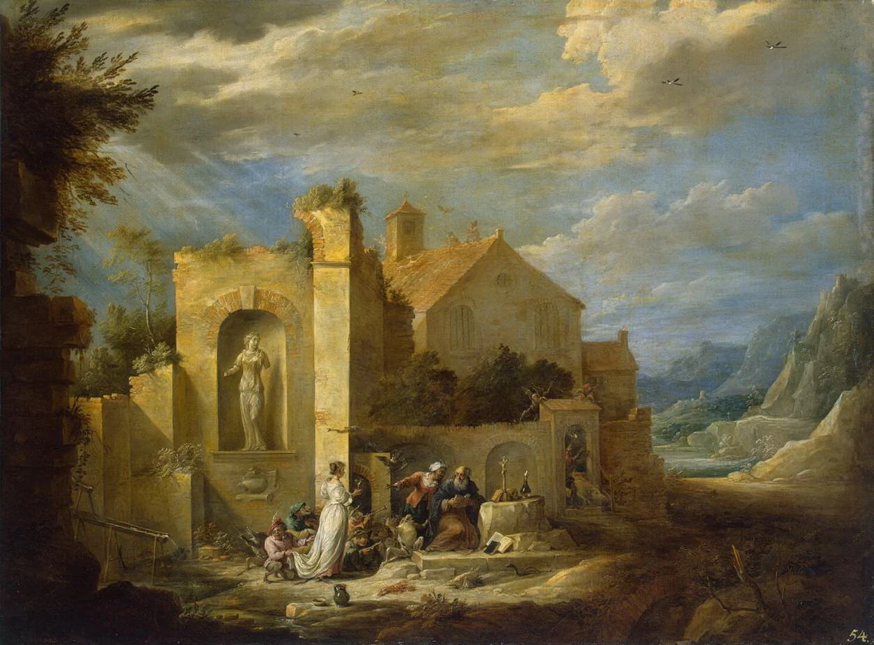 Le tentazioni di sant'Antonio - The Hermitage, St. Petersburg